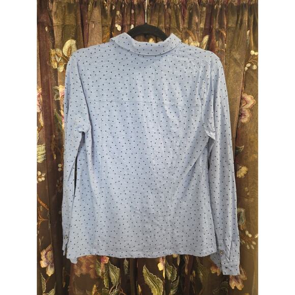 Boden Button Front Knit Size 12 Polka Dot - Picture 9 of 12